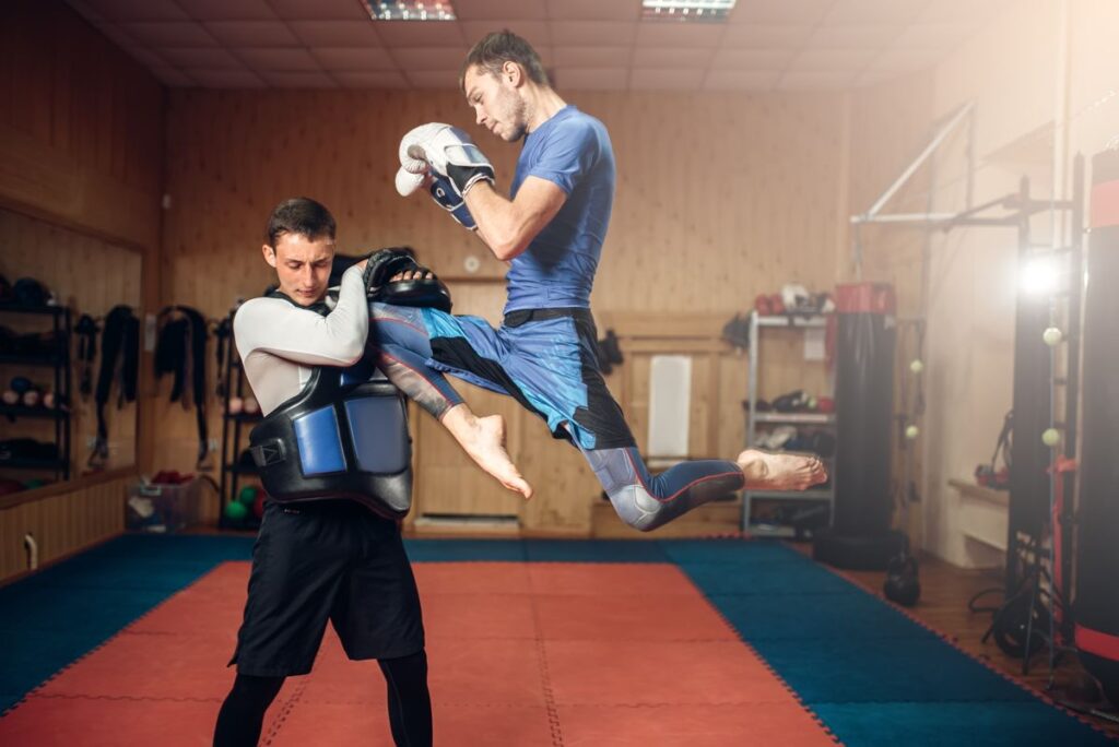zajęcia kickboxing z trenerem